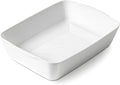 HOMBENE 4.2 QT Deep Ceramic Baking Dish, Lasagna Pan by HOMBENE
