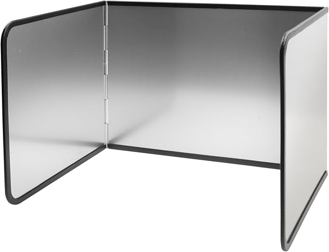 Splatter Guard for Frying Non-Stick 3 Sided Foldable Grease Splatter Screen by Unknown