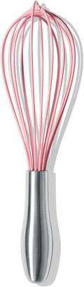 OYV 10-Inch Pink Silicone Whisk, Heat Resistant 480°F Kitchen Whisk by OYV