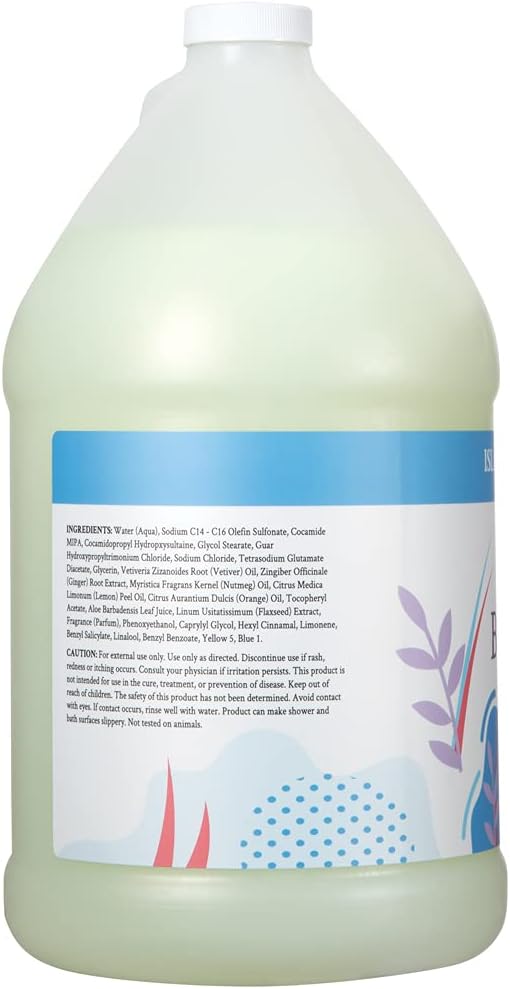 Ginger Lily Farms Botanicals Plant-Based Liquid Dish Soap, Concentrated Formula & Botanicals Nourishing Body Wash, Island Tranquility, 100% Vegan & Cruelty-Free