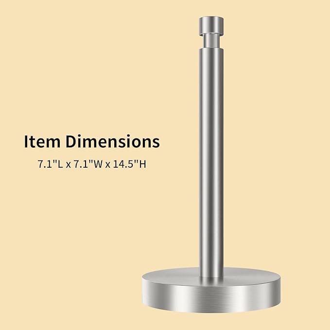 YUMORE Paper Towel Holder Countertop, Counter Paper Towel Holder - Image 8