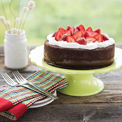 Nordic Ware Prism 9-Inch Round Cake Pan, 1 Pack, Natural
