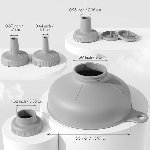 Pisol Wide Mouth Versatile Funnel, Canning Funnels - Image 7