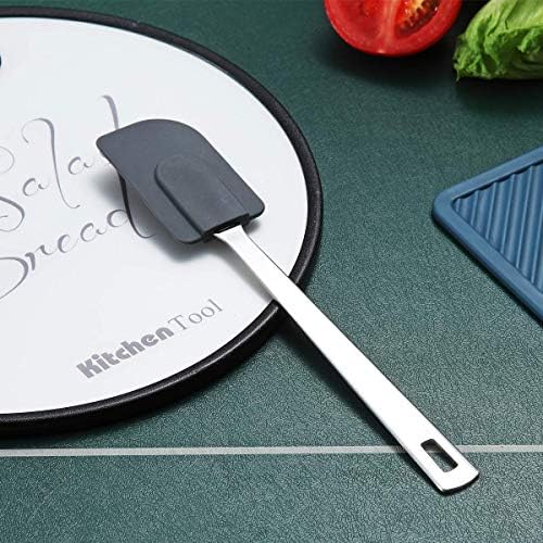 Silicone Spatulas, Berglander Flexible Scrapers Baking Mixing Tool, Baking Tools, Rubber Spatula, Heat Resistant, Dishwasher Safe, Easy to Clean