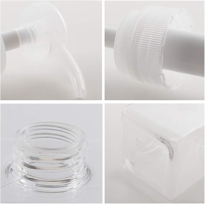 Pump Bottle, Refillable Plastic Empty Lotion Soap Dispenser Liquid Container - Image 7