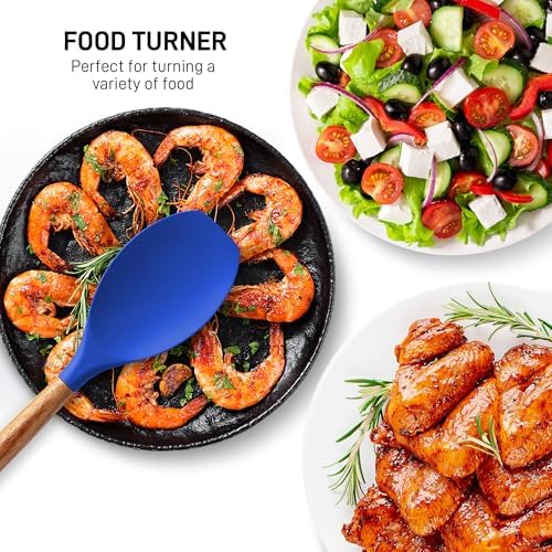 Zulay Kitchen 5 Piece Silicone Utensil Set