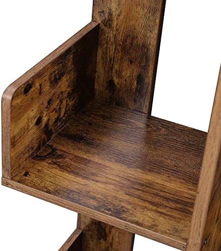 VASAGLE 8-Tier Bookcase, Open Storage, 19.7 x 9.8 x 55.1 Inches