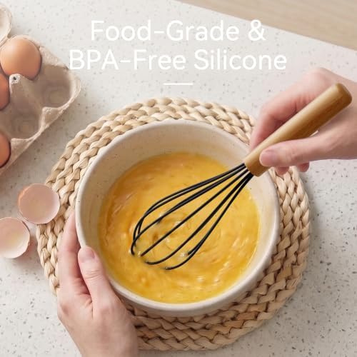 Silicone Kitchen Utensils Set, Heat-Resistant Cooking Utensils, BPA-Free