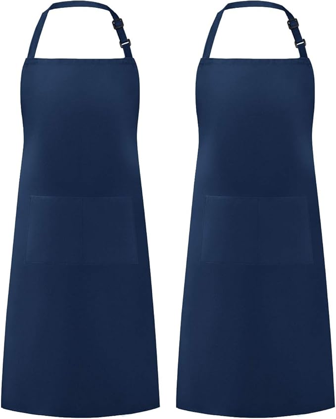 Syntus Apron for Men Women, Adjustable Cooking Kitchen Chef Aprons by Syntus