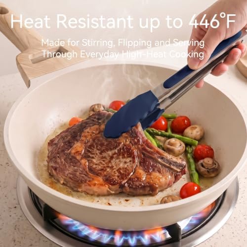 Silicone Kitchen Utensils Set, Heat-Resistant Cooking Utensils, BPA-Free