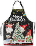 Giwawa Apron Unisex Resistant 33 x 28 inches with 2 Pockets Cooking Kitchen Aprons Suitable for BBQ Grill Drawing Haircut
