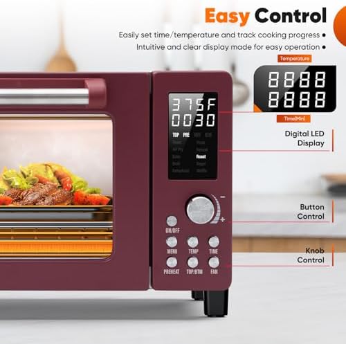 Nuwave Bravo Pro Convection Air Fryer Toaster Oven Combo