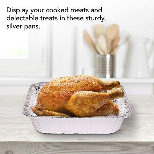 Stock Your Home Aluminum Pans 9x13 Disposable Foil Pans - Image 5