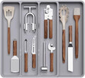 Lifewit Utensil Organizer for Kitchen Drawer, Expandable Cooking Tray