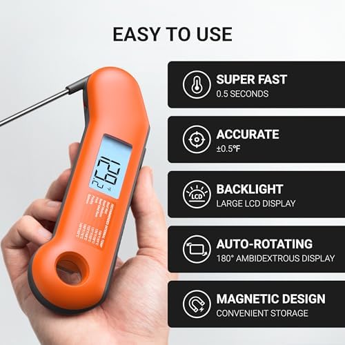 ThermoMaven 0.5 Sec Professional Meat Thermometer Digital, ±0.5°F Accuracy