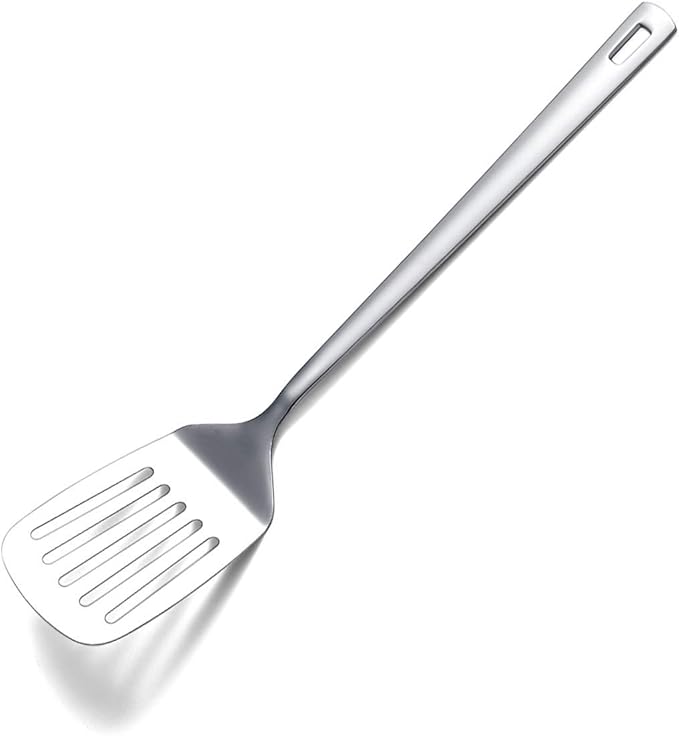 Stainless Steel Spatulas, Berglander Slotted Turner, Metal Turner by Berglander