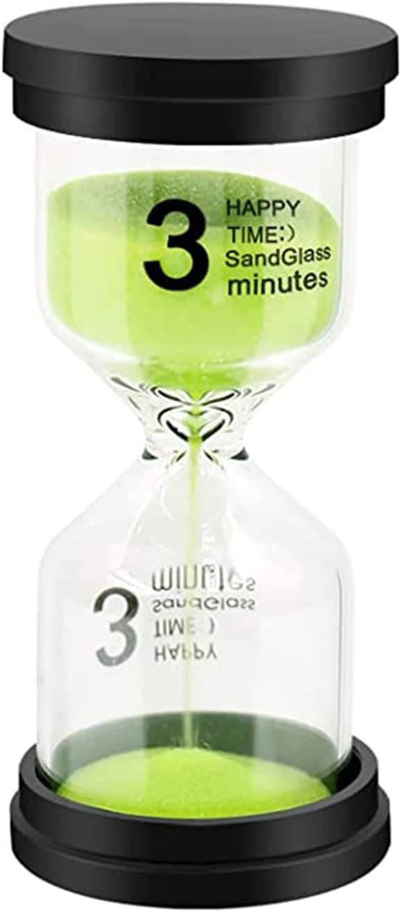 Sand Timer, Sand Timers Colorful 3 Minutes Sandglass Timer by Monsin