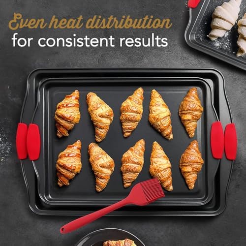 Eatex Baking Sheet Set, 29 Piece Baking Pans Set, Cookie Sheets for Baking