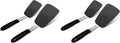 Unicook 4 Pack Flexible Silicone Spatula, 600F Heat Resistant, Crepes and More by UNICOOK