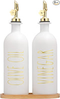 HOMCDALY 16oz Olive Oil Dispenser Bottles by HOME