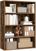VASAGLE 4-Tier Bookshelf, Storage Organizer, 31.5 x 9.4 x 42.5 Inches