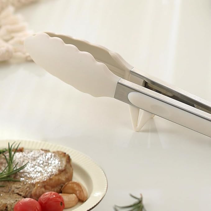 Kitchen Tongs, 9 Inch Tongs for Cooking - Image 2