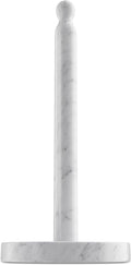 Koville Carrara Marble Paper Towel Holder Countertop, 6“ Genuine Stone Paper by Koville