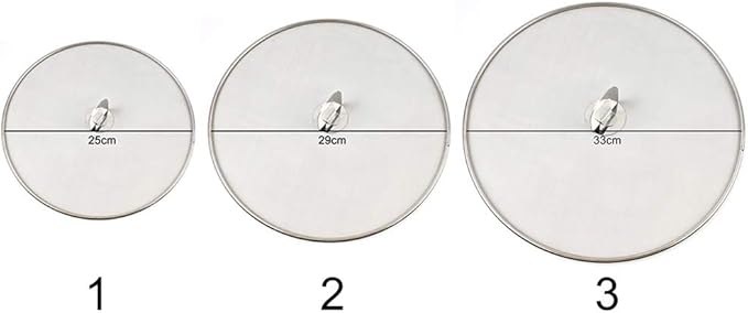 9.84" Stainless Steel Splatter Screen - Image 2
