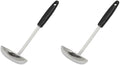 Chef Craft Select Cooking Ladle, 11.5 inch, Stainless Steel/Black by ChefCraft