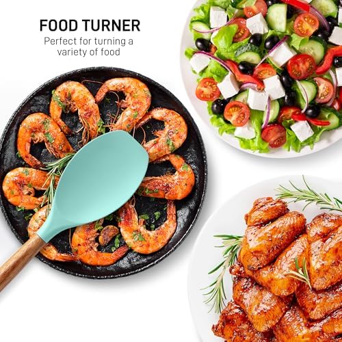 Zulay Kitchen 5 Piece Silicone Utensil Set