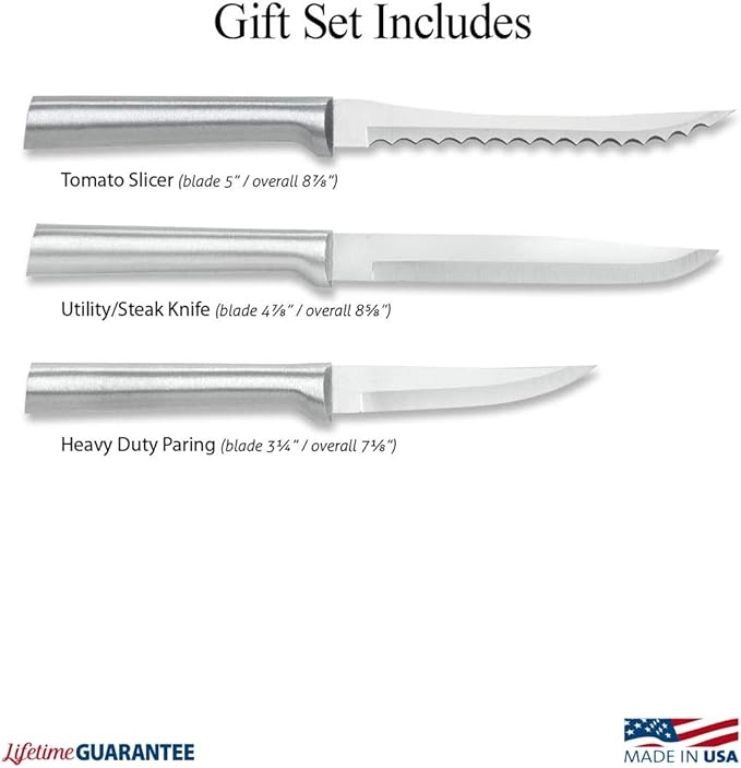Rada Cutlery Cooking Essentials Gift Set, 3-Piece Knife Set, Stainless Steel - Image 2