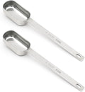2PCS 1tbsp Single Measuring Spoon, Stainless Steel Long Handle Individual by BERYLER