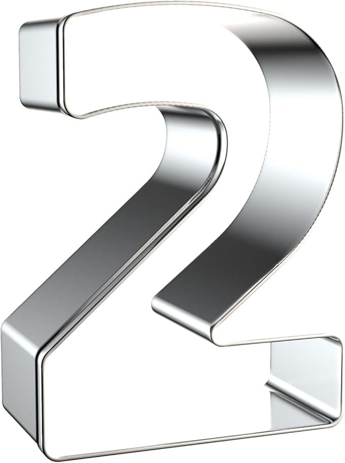 Number Cookie Cutter Set 3 Inch - Image 4