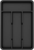 Lifewit Silverware Drawer Organizer Tray, Plastic Cutlery Storage by Lifewit