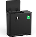 Lovewind Dual Trash Can, 14 + 6 Gallon Garbage Can by LOVEWIND