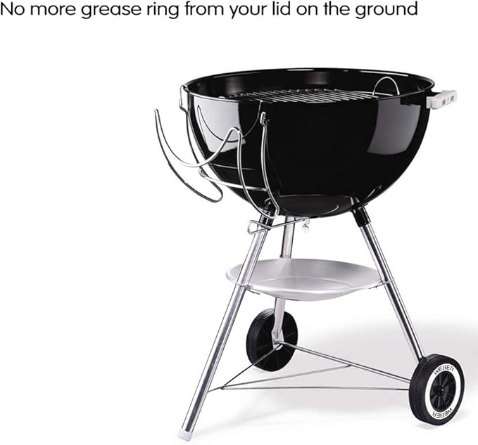 GRISUN Grill Lid Holder for Weber Charcoal Kettle Grill 22.5 Inch, 18.5 Inch - Image 3