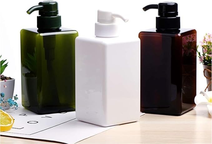 Pump Bottle, Refillable Plastic Empty Lotion Soap Dispenser Liquid Container - Image 8