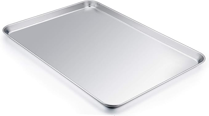 TeamFar Baking Sheet, 20’’×14’’×1’’, Cookie Sheet Half Sheet Baking Pans - Image 3