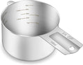 1PCS 3/4Cup Single Measuring Cup, Etched Inner Scale Stainless Steel Measure by BERYLER