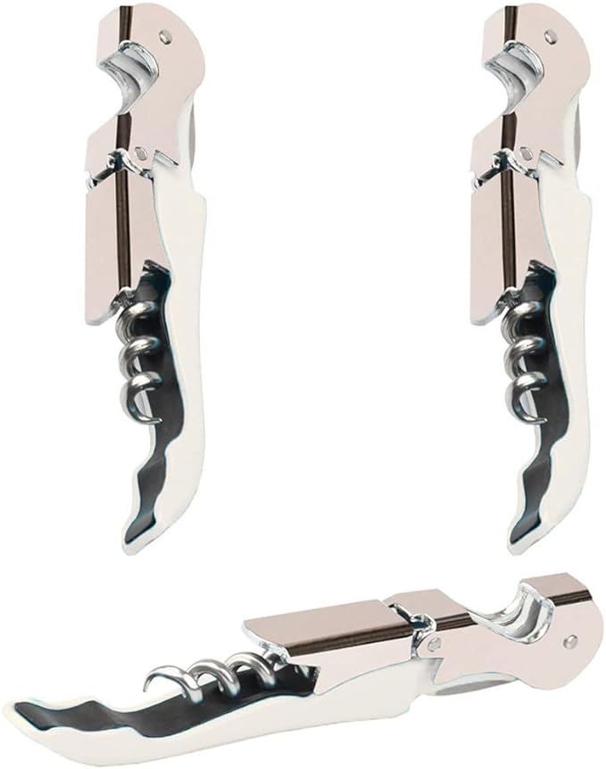 Professional Waiter Corkscrew Wine Openers Set, Heavy Duty Stainless Steel by Kit-Home