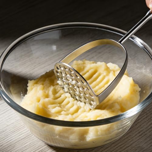 304 stainless steel potatoes masher, soup spoons wok spatula 3 PCS