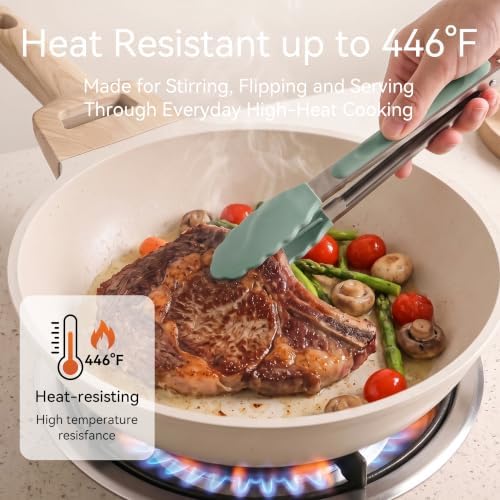 Silicone Kitchen Utensils Set, Heat-Resistant Cooking Utensils, BPA-Free