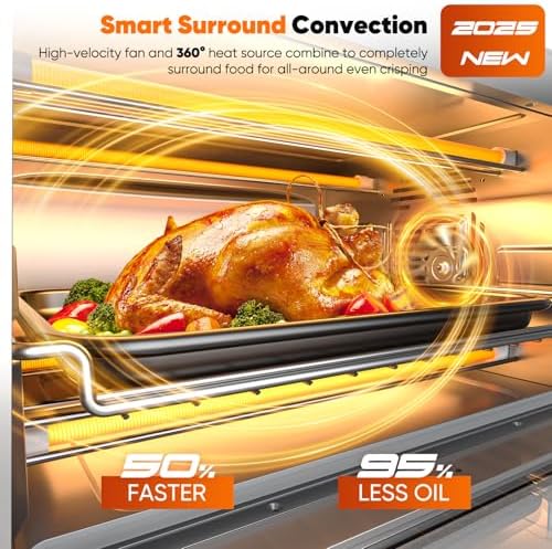 Nuwave Bravo Pro Convection Air Fryer Toaster Oven Combo
