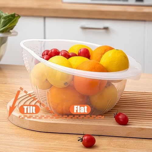 Japanese Rice Strainer Quinoa Washing Bowl Small Grains Washer Cleaner