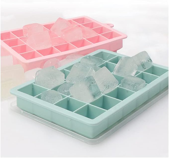 TAO CICADA Ice Cube Tray, 3 Pack Silicone Ice Cube Molds, Ice Cube Trays - Image 3