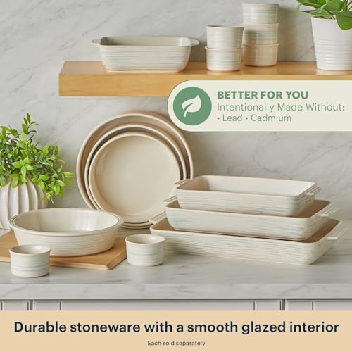 Pyrex 3QT (9" x 13") Rectangular Ceramic Baking Dish, Casserole Dish