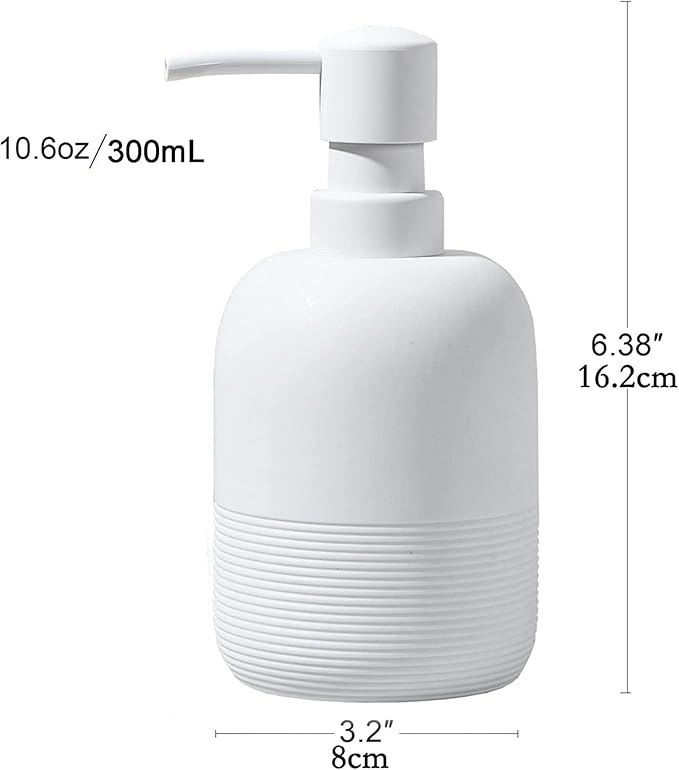 GalDal Soap Dispenser White, Hand Soap Lotion Dispenser - Image 5