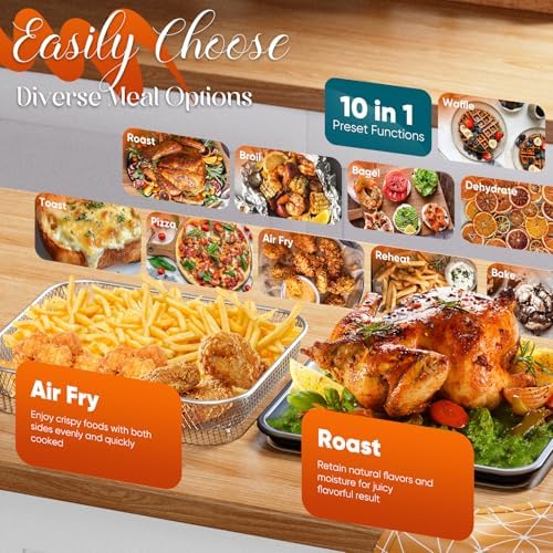 Nuwave Bravo Pro Convection Air Fryer Toaster Oven Combo