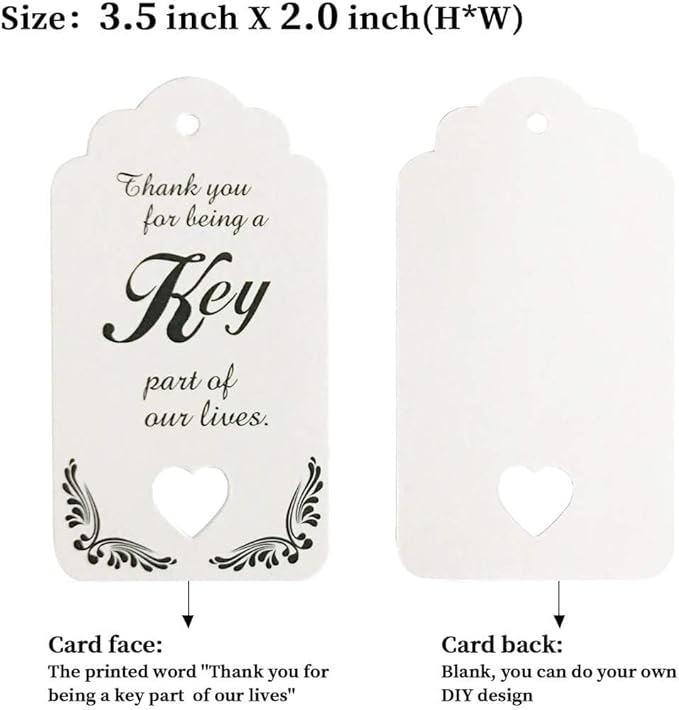 WODEGIFT 50pcs Vintage Skeleton Key Bottle Opener, Bridal Shower Favors - Image 7