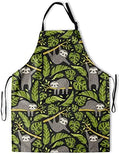 Giwawa Apron Unisex Resistant 33 x 28 inches with 2 Pockets Cooking Kitchen Aprons Suitable for BBQ Grill Drawing Haircut